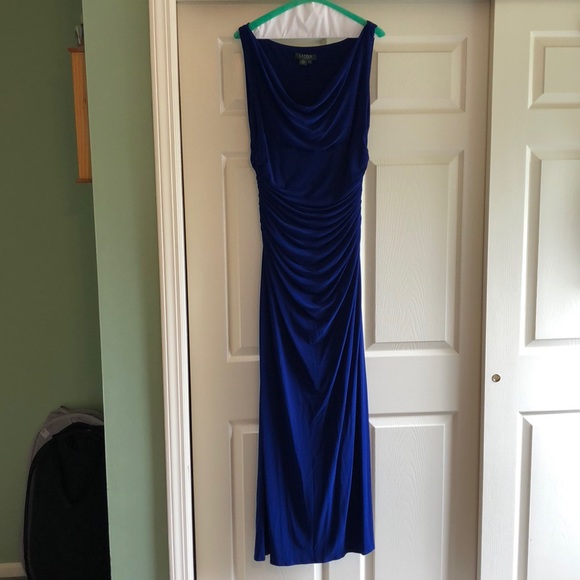 Ralph Lauren Cobalt blue gown